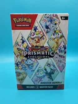 Pokemon TCG Prismatic Evolutions Booster Bundle - New Factory Sealed 6 Packs 🔥 - Image 1