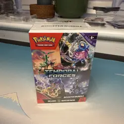 Pokemon TCG Scarlet & Violet Temporal Forces Booster Bundle (6 Packs) SEALED - Image 1
