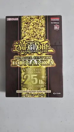 Yu-Gi-Oh TCG Quarter Century Bonanza Booster Box Sealed/Unopened - Image 1