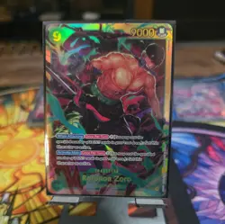 One Piece - Roronoa Zoro OP06-118 Secret Rare - NM/M Condition - English - Image 1