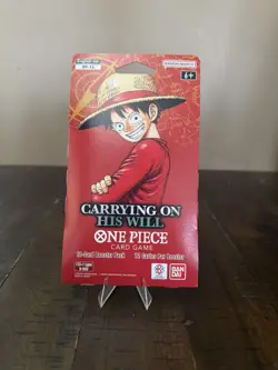 One Piece OP-13 Carrying on His Will Sleeved Booster Packs (LOT Of 24) - Image 2