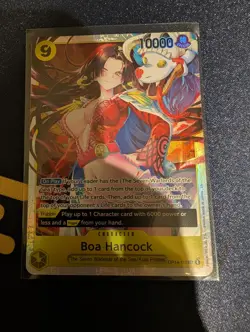 One Piece OP14 The Azure Sea’s Seven - Boa Hancock OP14-112 Super Rare ENGLISH - Image 1
