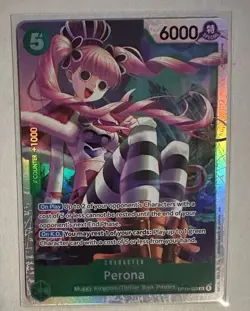 Perona OP14-033 SR | NM | The Azure Sea's Seven | One Piece TCG | English - Image 1