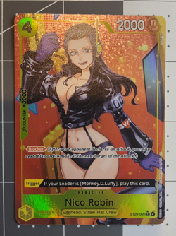 Nico Robin (Full Art) ST29-009 Starter Deck 29: Egghead Foil One Piece CCG - Image 3