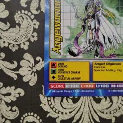 Angewomon BO-16 1st Edition Digimon Card 2000 Bandai Series 1 NM Digi-Battle - Image 4