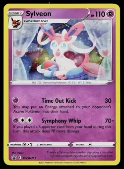 Pokemon SWSH: Sword & Shield Promo Cards SWSH211 Sylveon Holo - Image 1