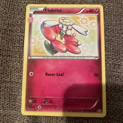 Pokemon Card Flabebe Generations Radiant Collection RC17/RC32 Near Mint - Image 1