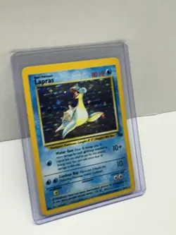 Pokemon TCG Lapras Fossil Holo Unlimited Rare Card 10/62 - Image 3