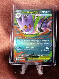 Mega Gengar Ex 056/094 Phantasmal Flames Stage 2 Pokemon Cards Mint Ultra Rare - Image 1