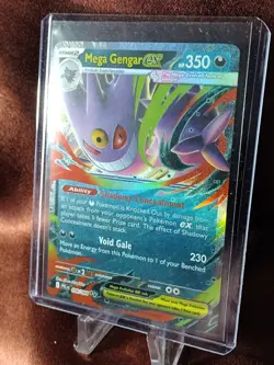 Mega Gengar Ex 056/094 Phantasmal Flames Stage 2 Pokemon Cards Mint Ultra Rare - Image 2