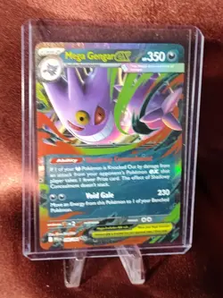 Mega Gengar Ex 056/094 Phantasmal Flames Stage 2 Pokemon Cards Mint Ultra Rare - Image 3