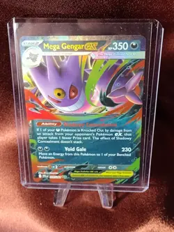 Mega Gengar Ex 056/094 Phantasmal Flames Stage 2 Pokemon Cards Mint Ultra Rare - Image 4