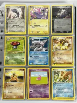 Pokemon Card Collection VTG Binder Holo Rare 1st Ed WoTC Palkia DP27 Delta - Image 1
