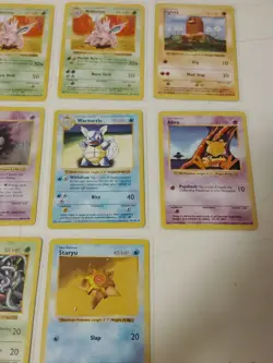 Base Set Shadowless Pokemon Card Lot Of 29 - HP - Image 3