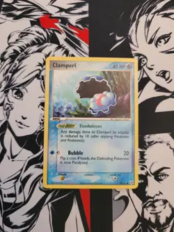 CLAMPERL 58/101 - NON-HOLO - COMMON - EX HIDDEN LEGENDS - 2004 POKEMON CARD - NM - Image 1