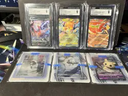 Pokemon TCG Mimikyu v Holo Ultra Rare 9 Card Lot, 3 Graded Slabs, 6 Singles - Image 2