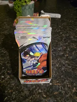 Naruto Kayou Series 1 Trading Card Booster Pack Sealed 8 Cards Anime TCG - Image 4
