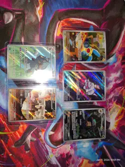 Pokemon Card Lot Illustration Rare, Minun, Greavard, Crustle, Golurk, Garganacl! - Image 1