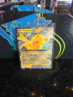 Pikachu ex 028/131 Sv: Prismatic Evolutions Holo - Pokemon Card TCG NM - Image 1