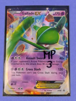 Gallade EX - XY45 - Ultra Rare Promo XY Promos - Pokemon Card - MP - Image 3