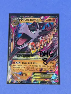 M Aerodactyl EX - XY98 - Ultra Rare Holo XY Promos - Pokemon Card - DMG - Image 3