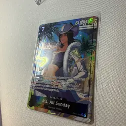 Ms. All Sunday OP14-084 Alt Art Super Rare One Piece Card English NM - Image 4