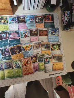 Pokemon Destined Rivals Massive Reverse Holo Lot 139 Cards Meowth Lapras Psyduck - Image 5