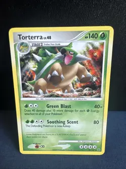 Torterra 39/127 Rare Platinum Pokemon Card NM - Image 1