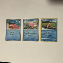 Pokemon Slowpoke Card Lot 11 Unique Cards Excellent Condition - Image 4