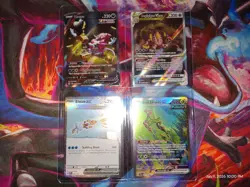 Big Pokemon Card Lot! Hoopa V, Iron Leaves SIR, Eiscue, Regigigas VMAX!!!!! - Image 2