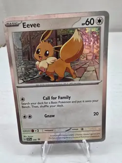 Eevee SVP 200 Black Star Promo Destined Rivals Pokemon Card NM + Zarude SVP 199 - Image 2