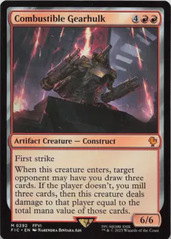 Combustible Gearhulk M Commander: FINAL FANTASY 292 NM MTG - Image 1
