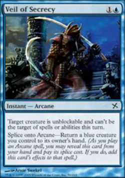 4x Veil of Secrecy ~ Near Mint Betrayers of Kamigawa MTG Magic x4 4 UltimateMTG - Image 1