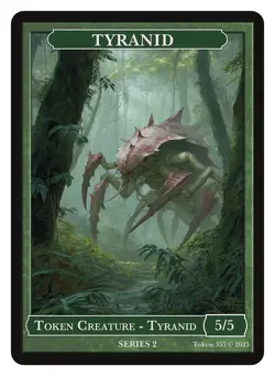 Tyranid Token Givememana Tokens Series 2 Magic, MTG - Image 1