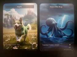 Angelo / Scion of the Deep Token EDH Digital Arts Tokens MTG Magic The Gathering - Image 1