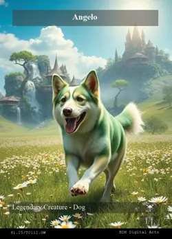 Angelo / Scion of the Deep Token EDH Digital Arts Tokens MTG Magic The Gathering - Image 2