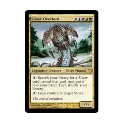 WOTC MtG Sliver Sliver Overlord (MR) (Foil) VG - Image 1