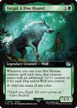 Torgal, A Fine Hound (Extended Art) [FINAL FANTASY] - Image 1