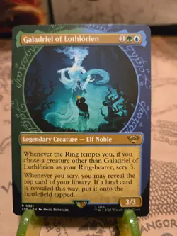 MTG Galadriel of Lothlorien the Lord of the Rings Showcase Rare NM - Image 1
