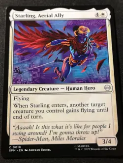Starling, Aerial Ally X2 - SPM - MTG - EN - NM - 0018 - Image 1