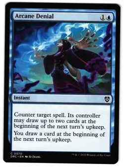 Arcane Denial 70 - NM - Commander: Aetherdrift Normal C - Image 1