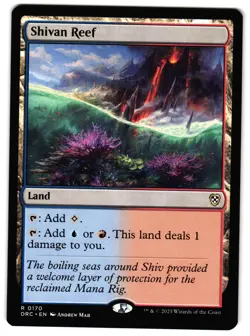 Shivan Reef 170 - NM - Commander: Aetherdrift R - Image 1