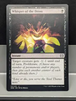 Whisper of the Dross X4 SP Phyrexia All Will Be One Magic the Gathering - Image 1