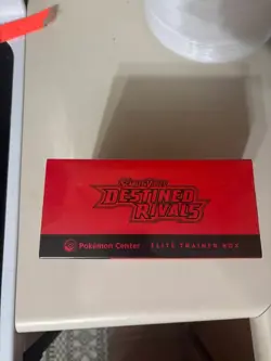 Destined Rivals Pokemon Center Elite Trainer Box ETB - Factory Sealed - Image 5