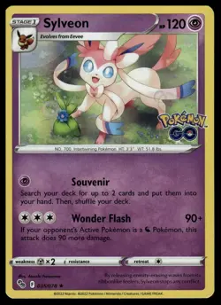 S10b: Pokemon GO #035/071 Sylveon Holo - Image 1