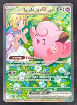 2025 Pokemon SV Journey Together - JTG EN #184/159 Lillie's Clefairy ex - Image 1