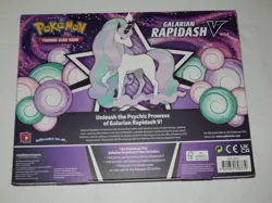 Sword & Shield Pokemon TCG Galarian Rapidash V Box - Factory Sealed - Image 2