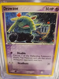 Drowzee Pokemon (2005) EX Delta Species- #67- CGC GEM MINT 10 - Image 3