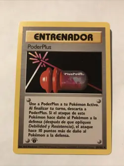 Pokemon TCG Trainer 1st Edition Spanish PlusPower 84/102 Uncommon - Image 1