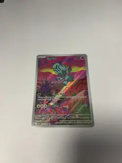 Pokemon Elgyem 120/086 Sv: Black Bolt Illustration Rare Full Art Holo 2025 - Image 1